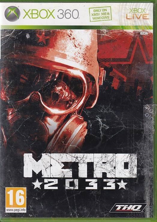 Metro 2033 - XBOX 360 (B Grade) (Genbrug)